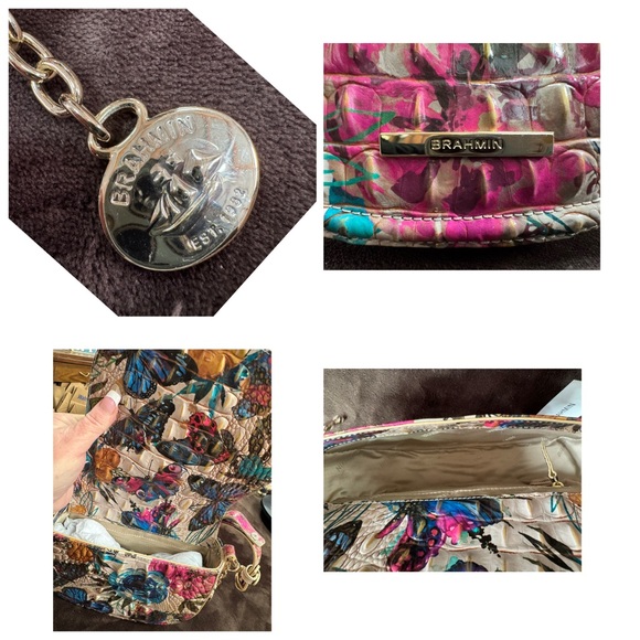 Brahmin Butterfies Bag NWT - Picture 7 of 12